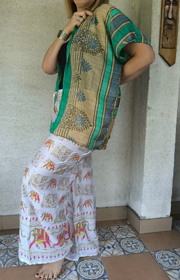 Sivatagi rózsa rövid kimono-felső - Image 3