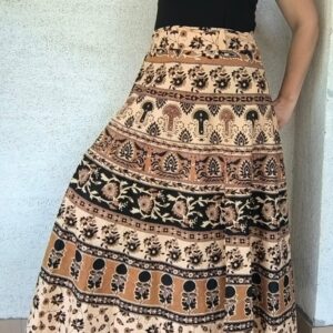 Tigrisszem pamut lapszoknya