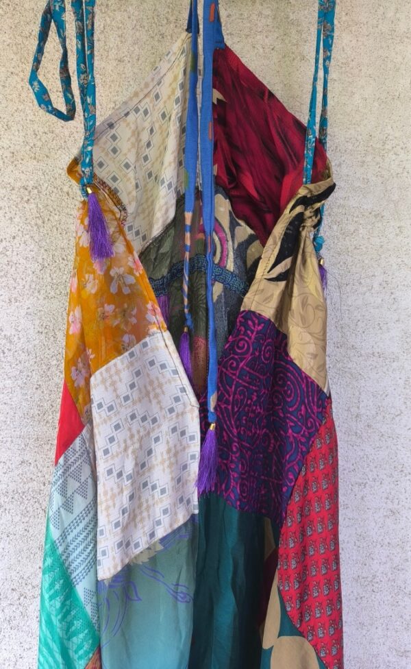 Patchwork maxi ruha - Image 10