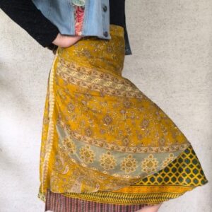 Territórium XL midi szári lapszoknya