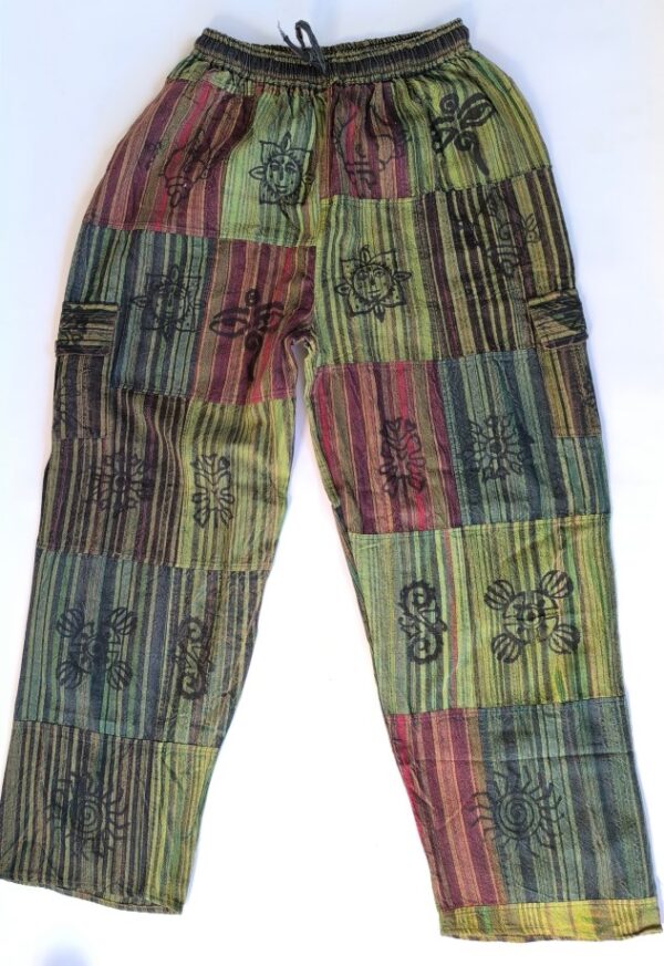 Moha patchwork uniszex nadrág - Image 6