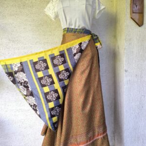 Vénasszonyok nyara szári lapszoknya