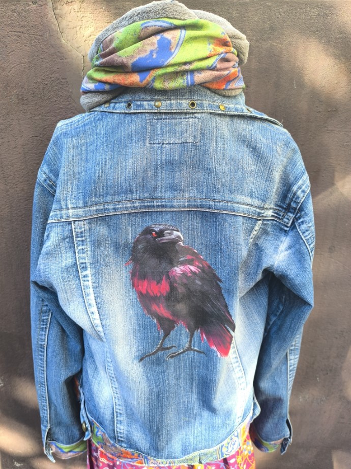 Hollós-száris farmer újrakabát L - Image 2