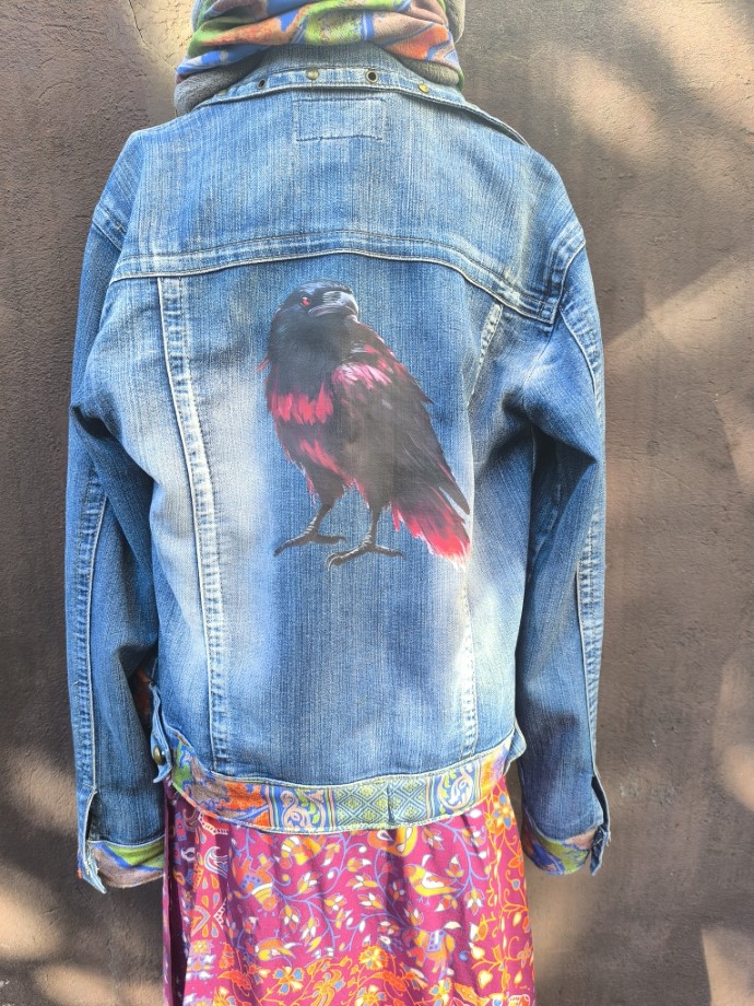 Hollós-száris farmer újrakabát L - Image 3