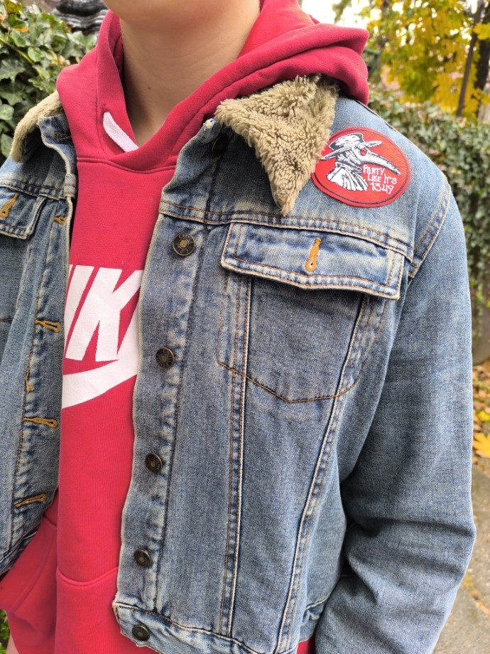 Bélelt polip farmer újrakabát XL - Image 3