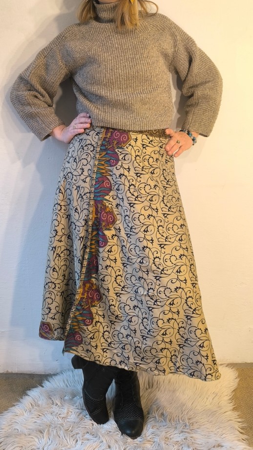 Fák lelke szári lapszoknya - Image 3