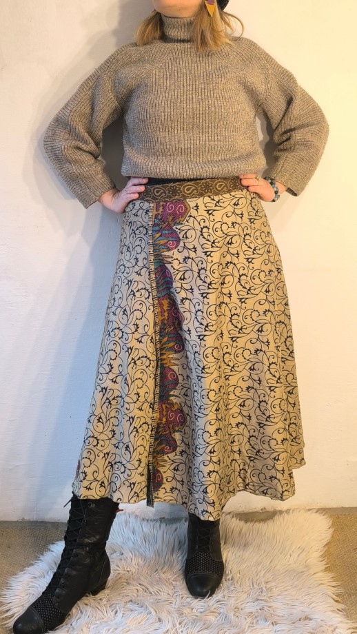 Fák lelke szári lapszoknya - Image 2