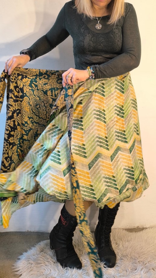 Georomantika szári lapszoknya - Image 8