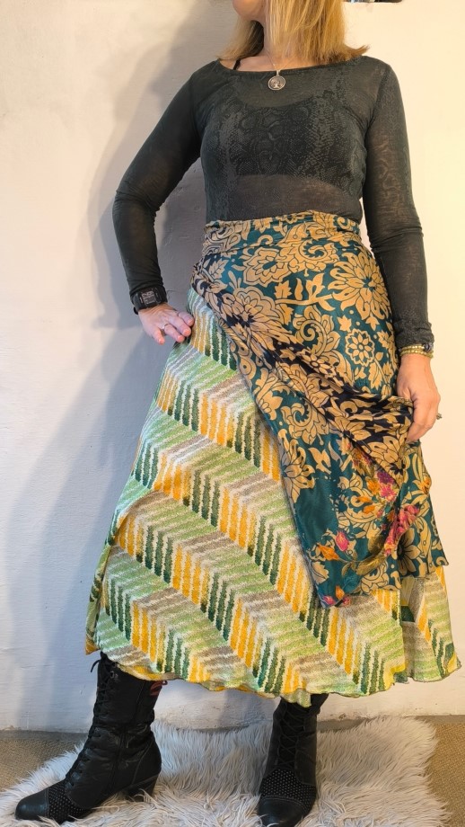 Georomantika szári lapszoknya