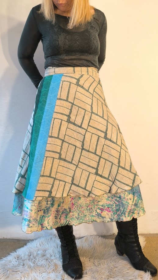 Gyöngyharmat szári lapszoknya - Image 5