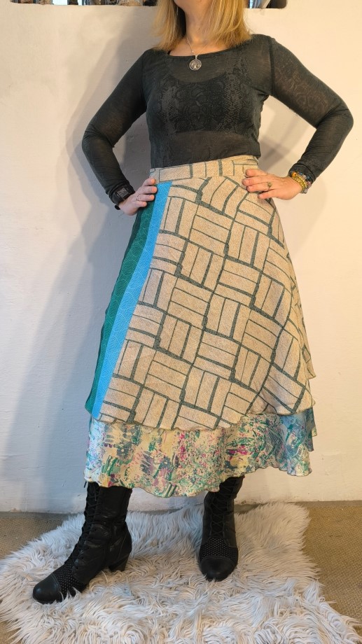 Gyöngyharmat szári lapszoknya - Image 3