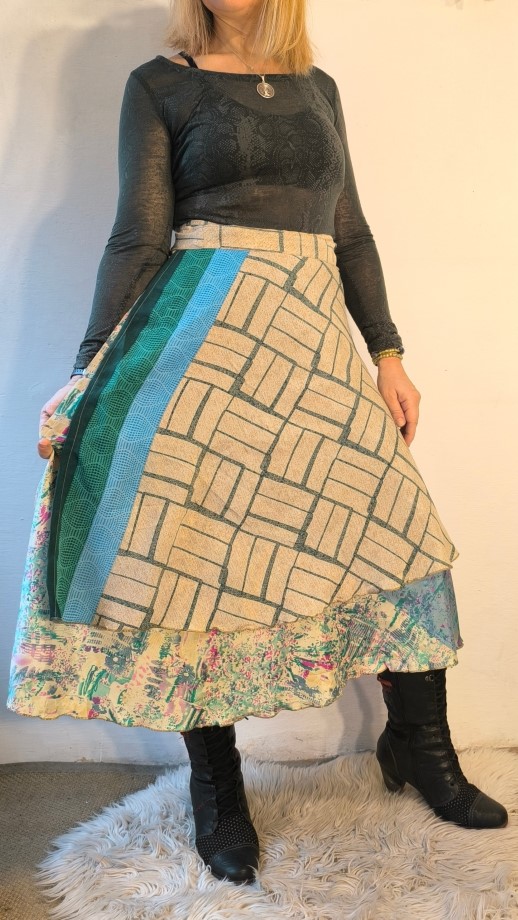 Gyöngyharmat szári lapszoknya - Image 2