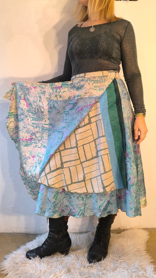 Gyöngyharmat szári lapszoknya - Image 8