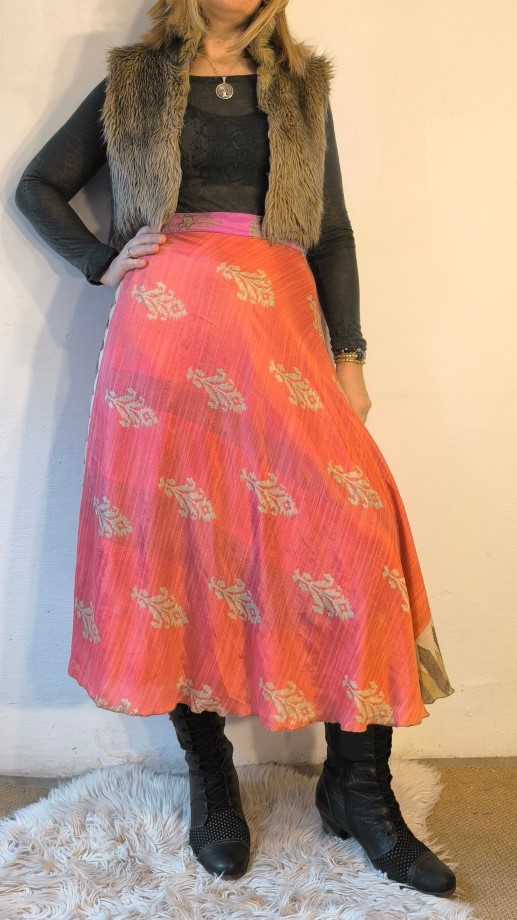 Törődés szári lapszoknya - Image 2