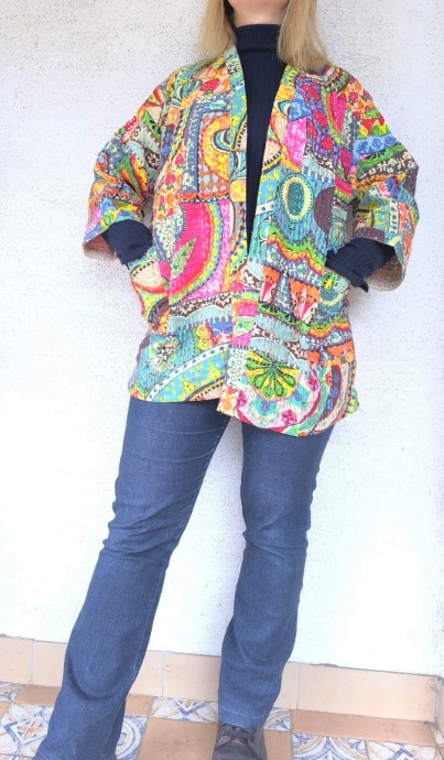 Hagymuka Kantha kimonó - Image 7