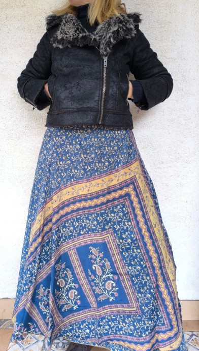 Várakozás szári lapszoknya - Image 4