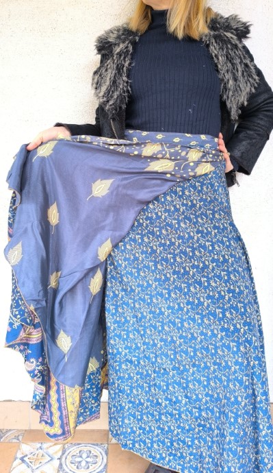 Várakozás szári lapszoknya - Image 3