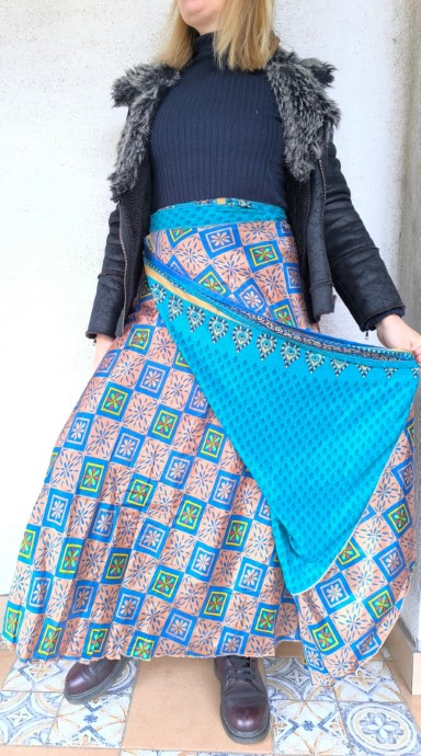 Dáma szári lapszoknya