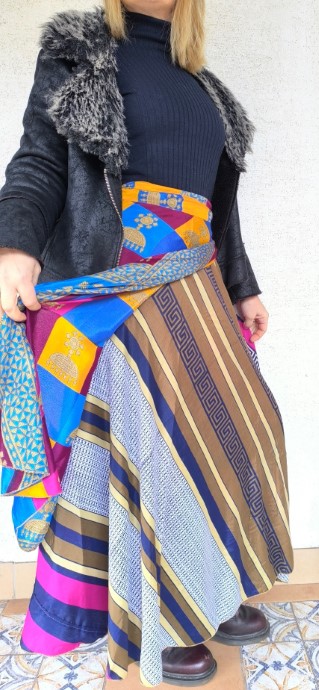 Szentély szári lapszoknya