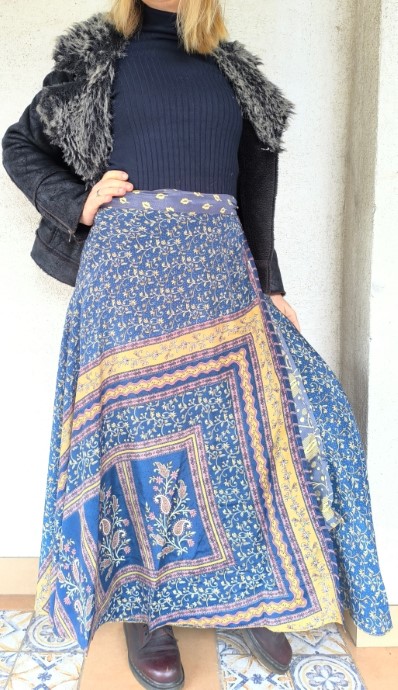 Várakozás szári lapszoknya - Image 10