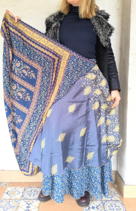 Várakozás szári lapszoknya - Image 9