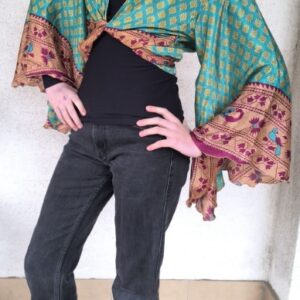 Derű átlapolós szári felső