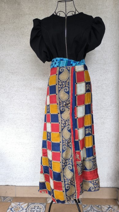 Nefelejcs szári lapszoknya - Image 4