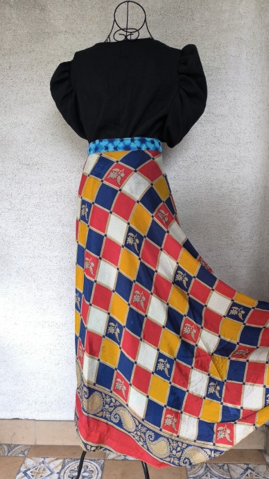 Nefelejcs szári lapszoknya - Image 2