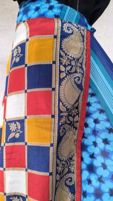 Nefelejcs szári lapszoknya - Image 9