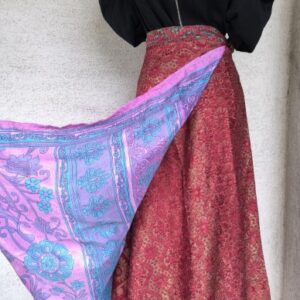 Napnyugta szári lapszoknya