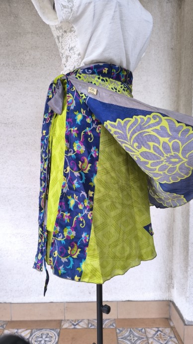 Égi mennyegző szári lapszoknya - Image 8