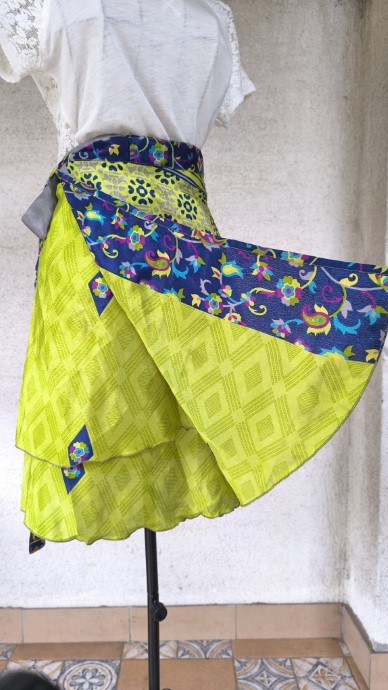 Égi mennyegző szári lapszoknya - Image 7