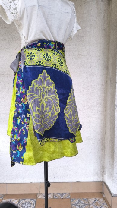 Égi mennyegző szári lapszoknya - Image 6