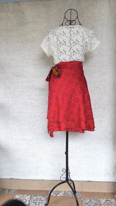 Érzelgős szári lapszoknya - Image 4