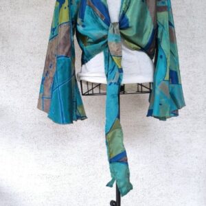 Örvény átlapolós szári felső