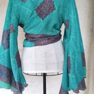 Griff átlapolós szári felső