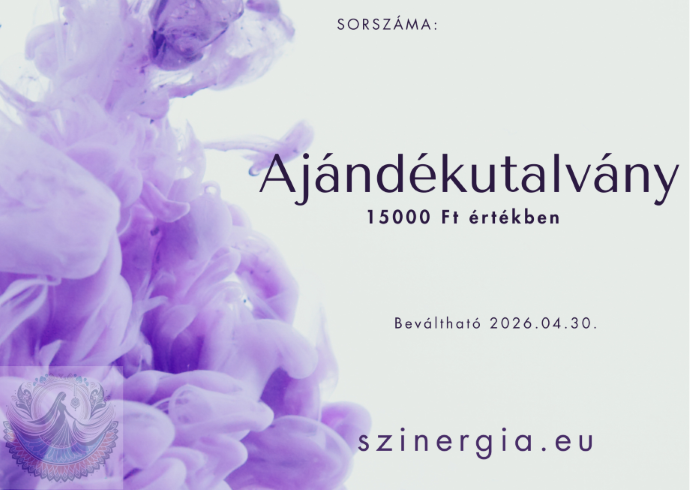 Utalvány - 15.000 Ft