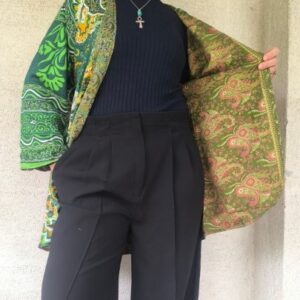 Kifordítható szári blézer Lagos